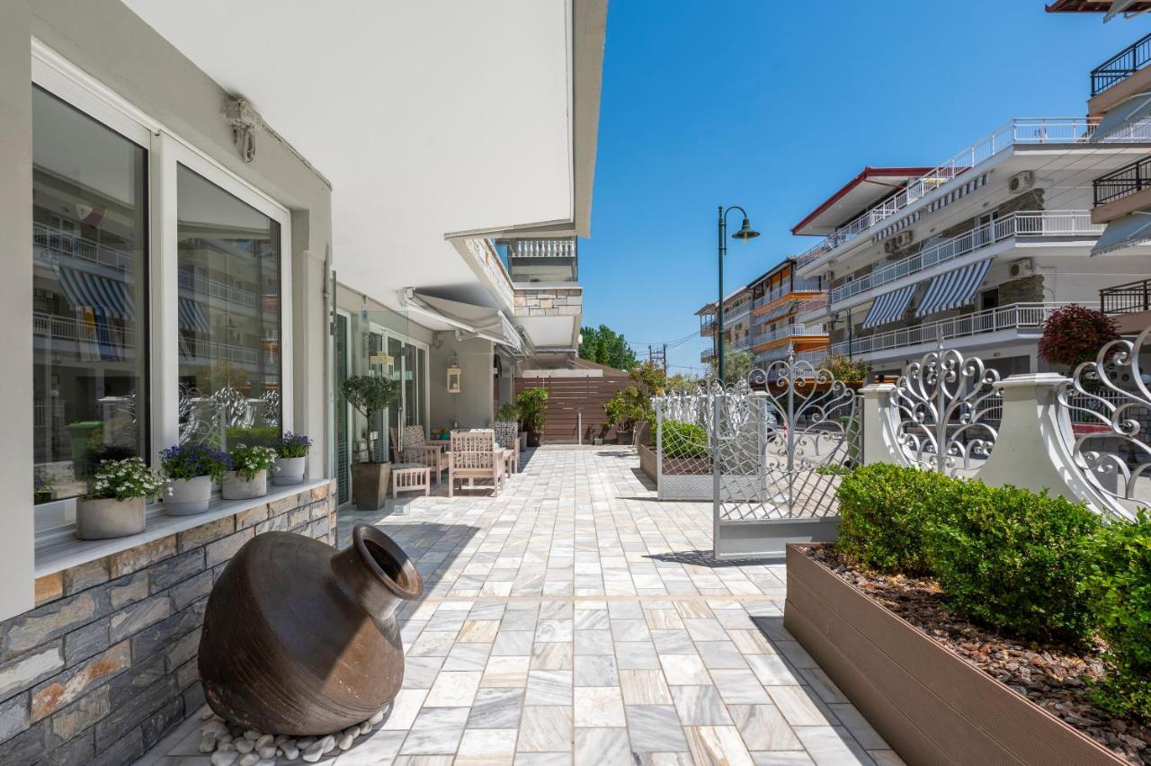 Ouzas Luxury Hotel Olympiaki Akti Bagian luar foto