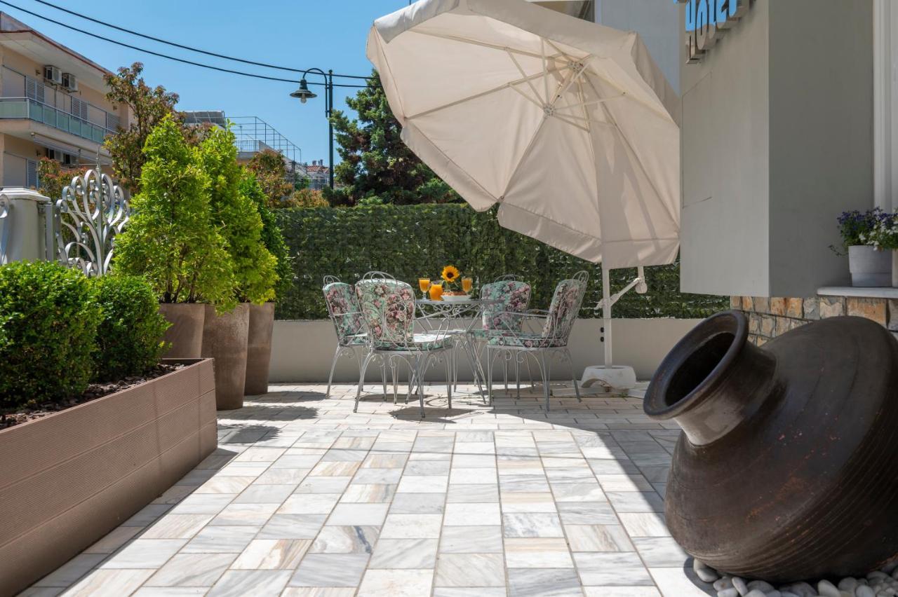 Ouzas Luxury Hotel Olympiaki Akti Bagian luar foto