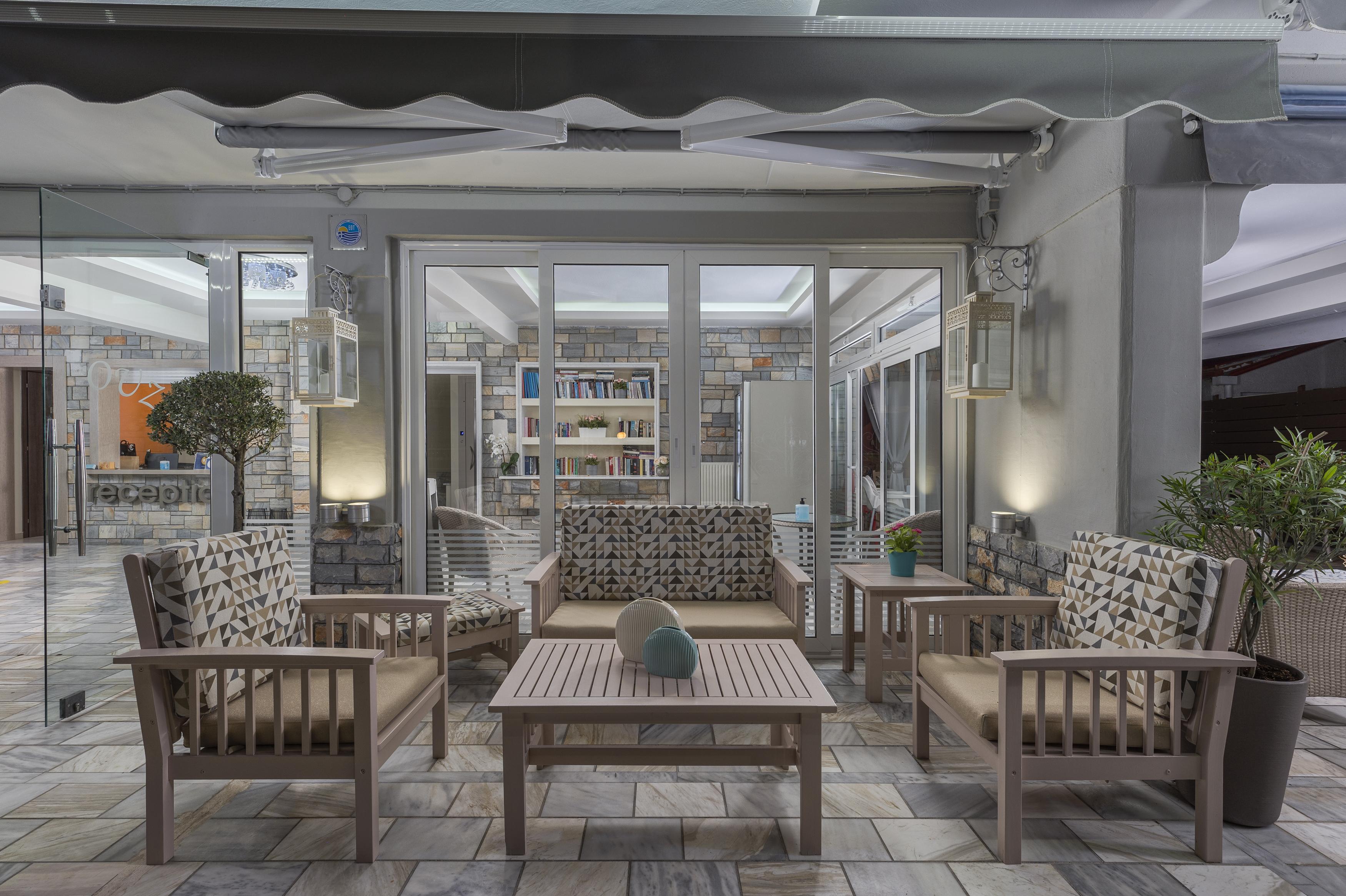 Ouzas Luxury Hotel Olympiaki Akti Bagian luar foto